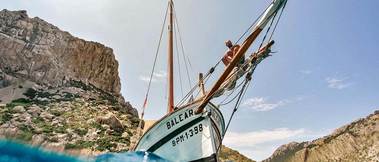 La Balear, un símbolo
de la navegación a vela
en Mallorca. iker larburu