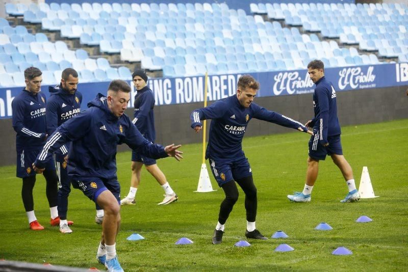 Entrenamiento del Real Zaragoza (12-22-2020)