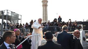 El papa Francisco pide a los jóvenes en Lisboa que corran el riesgo del amor”