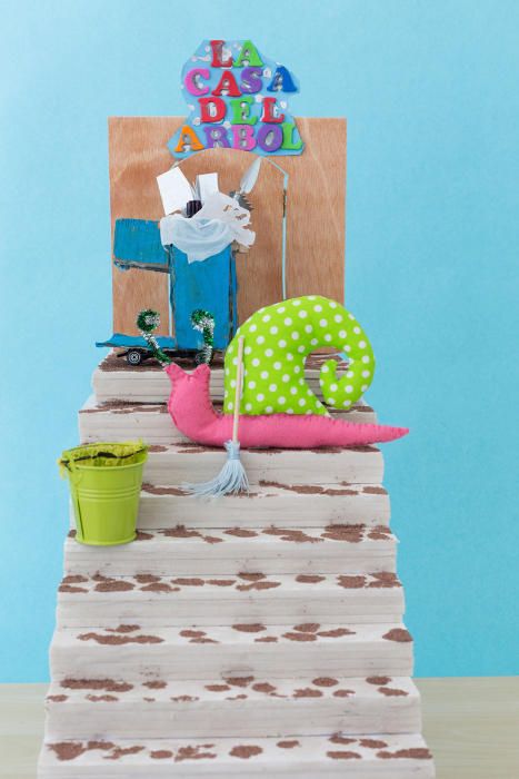 Los alumnos de 5ºB de S'Olivera publican 'La casa del árbol' inspirados en 'La casa de los ratones', de la holandesa Karina Schaapman.