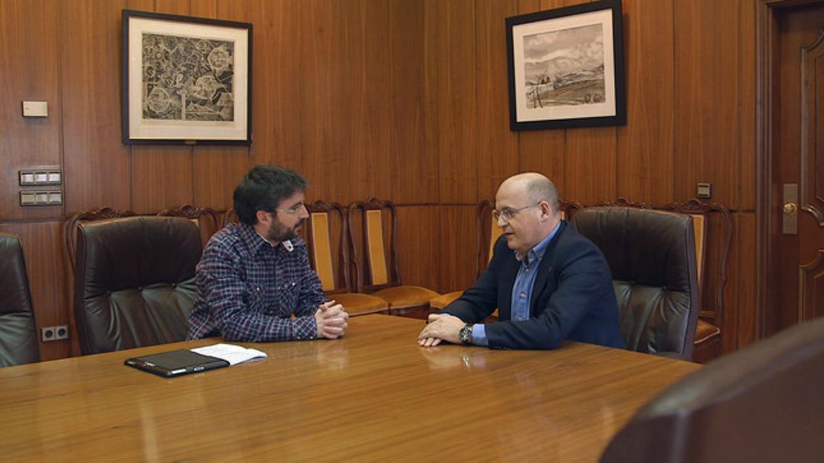 Un momento de la entrevista de Jordi Évole a José Manuel Baltar Blanco, en 'Salvados'.