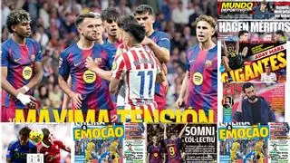Estas son las portadas de la prensa deportiva de hoy