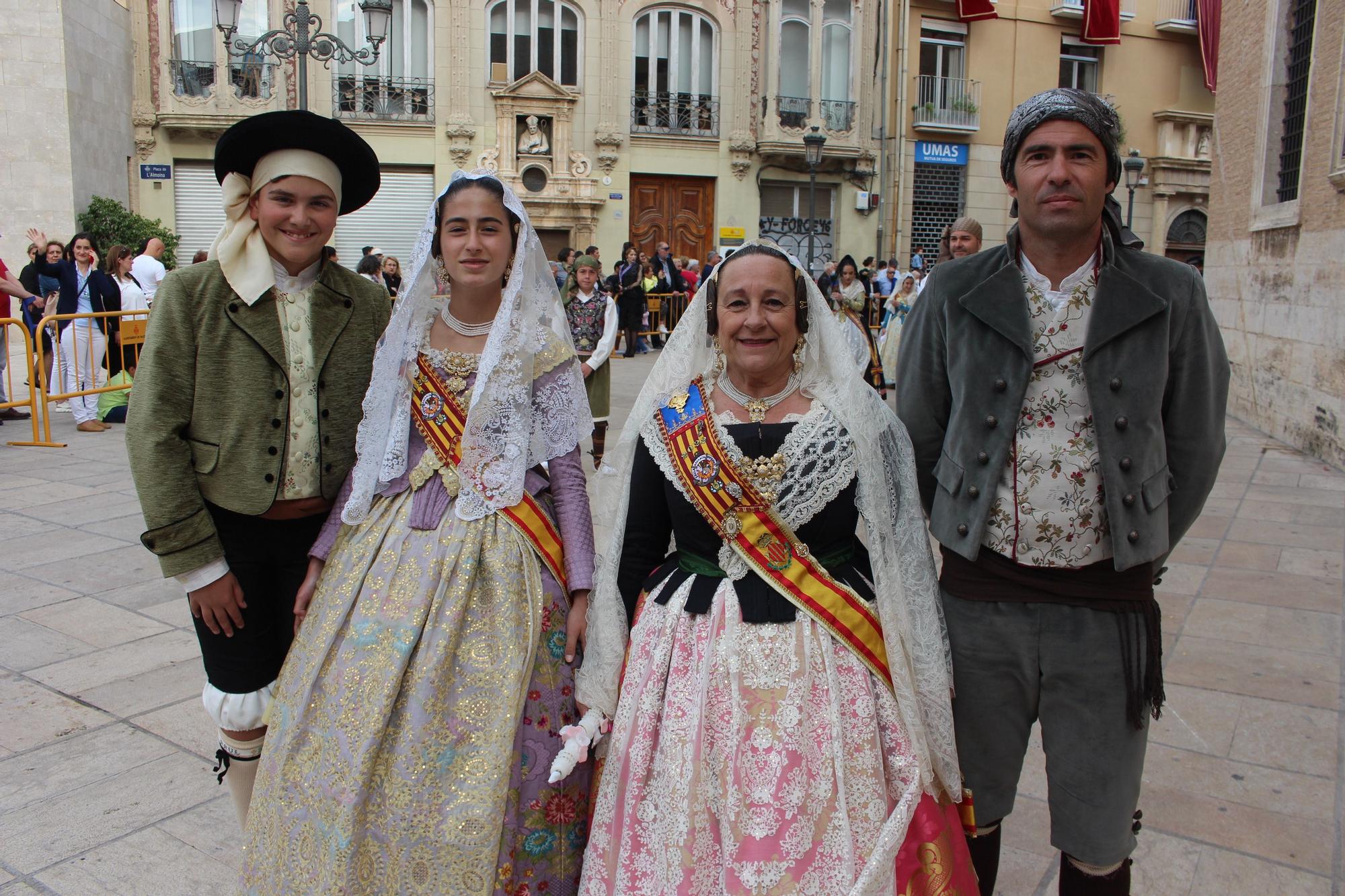 La fuerza de las Fallas en la Procesión de la Virgen (III)