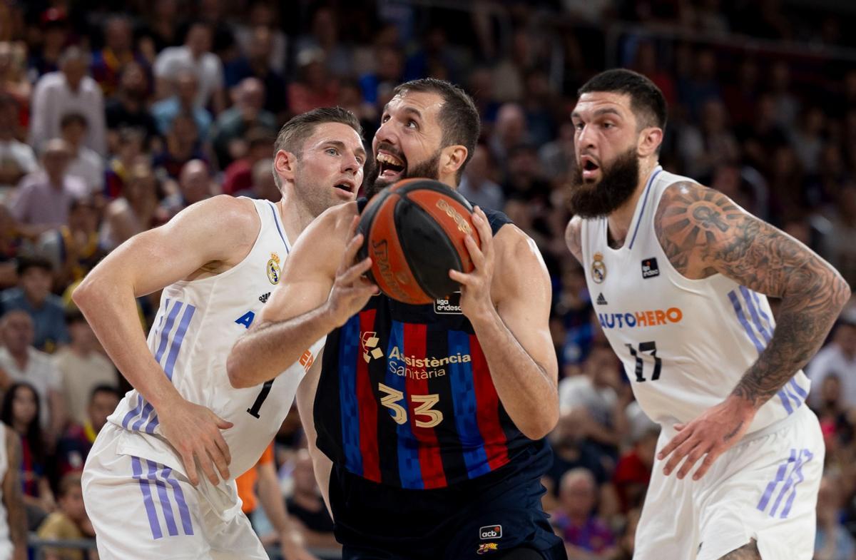 Mirotic volvió a jugar un partido destacado ante el Madrid
