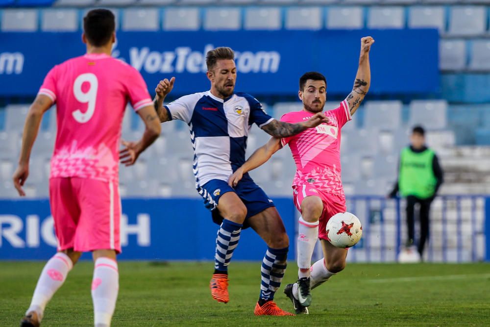 El Hércules se estrella en Sabadell