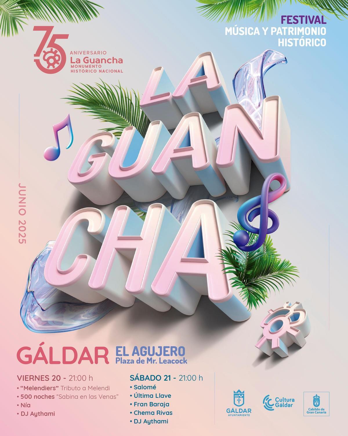 Cartel del Festival La Guancha
