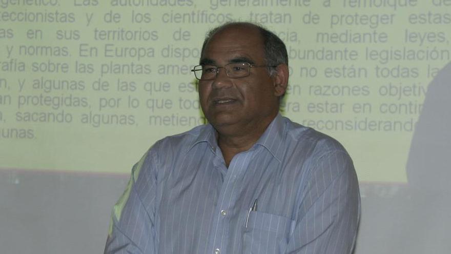 Juan José Lastra, durante una charla.