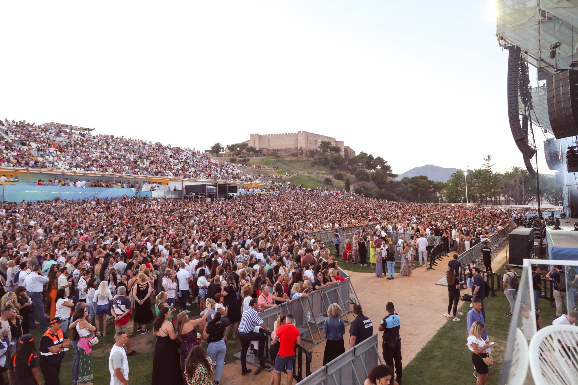 El concierto de Marc Anthony en el Marenostrum Fuengirola, en imágenes