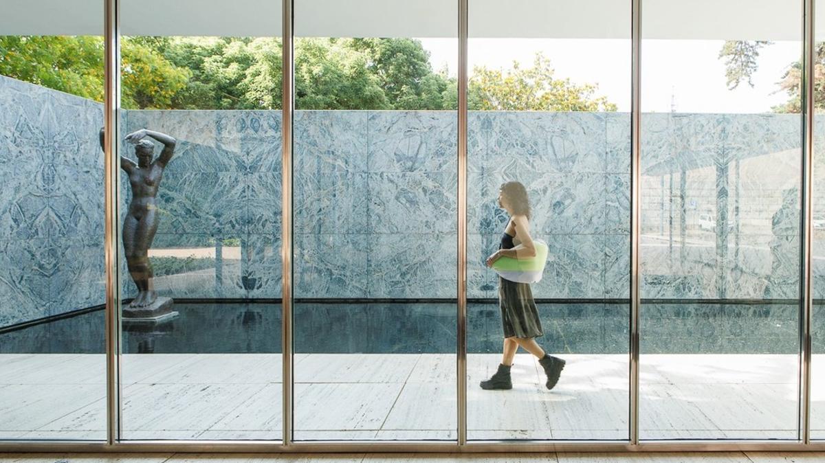 Pabellón Mies Van der Rohe.