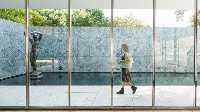 Pabellón Mies Van der Rohe.