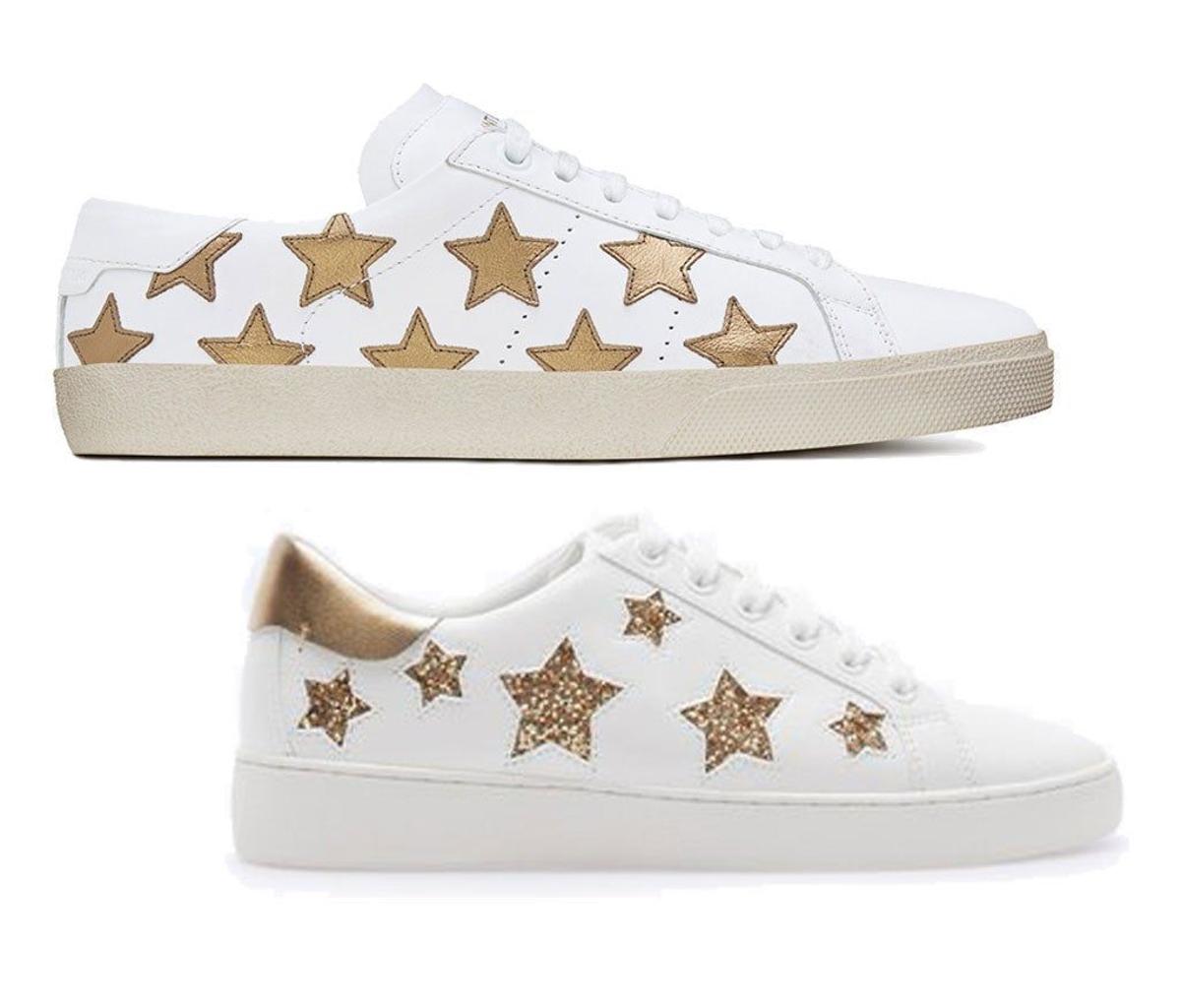 Deportivas con estrellas de Yves Saint Laurent