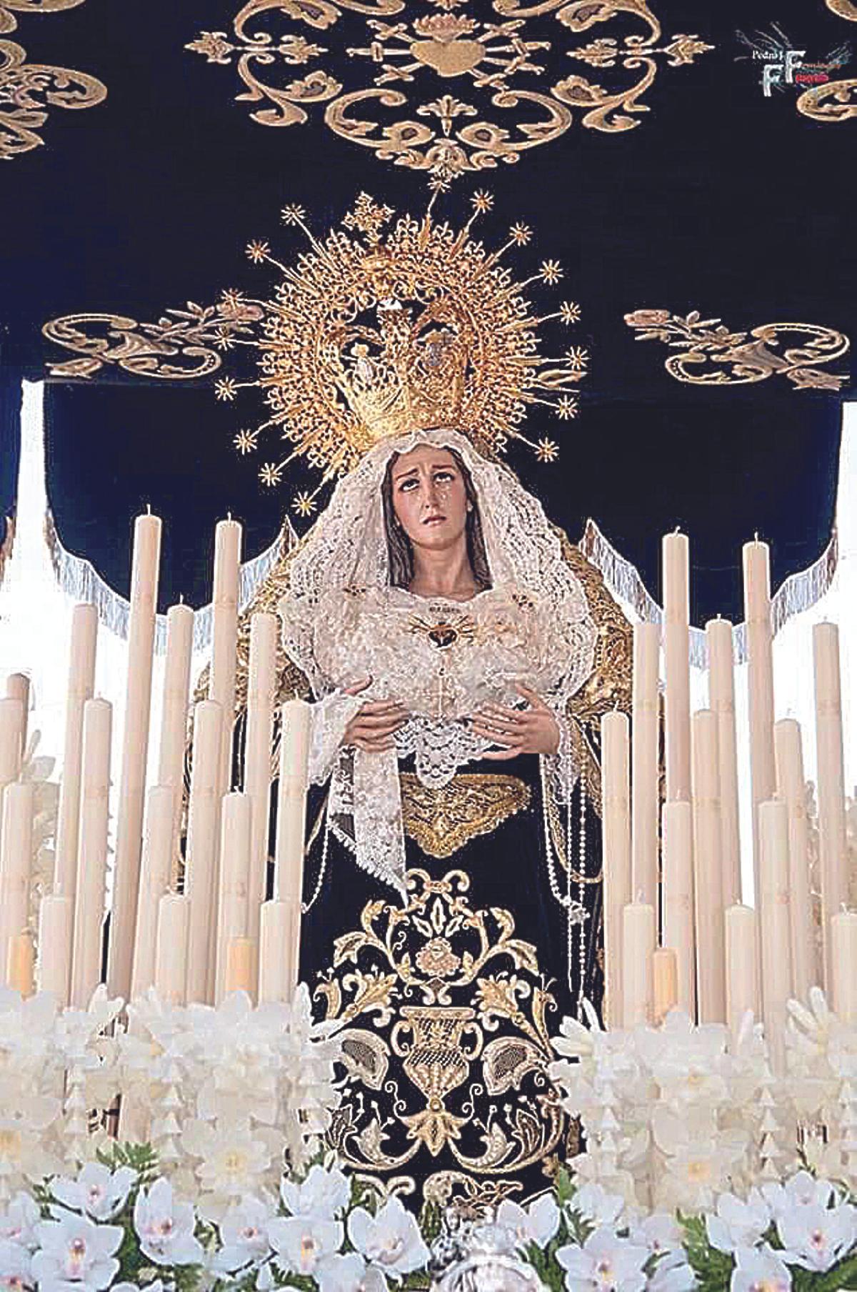 SE TRATA DE UNO DE LOS PASOS CLÁSICOS DE LA PROCESIÓN DEL VIERNES SANTO EN ESTE MUNICIPIO CORDOBÉS, EL CUAL DESFILA EN HORARIO DE MAÑANA