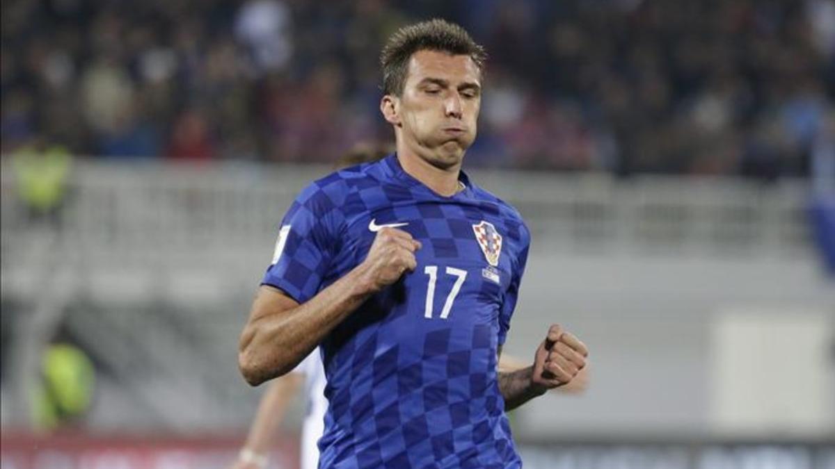 Mandzukic ha marcado cuatro goles en dos partidos con Croacia