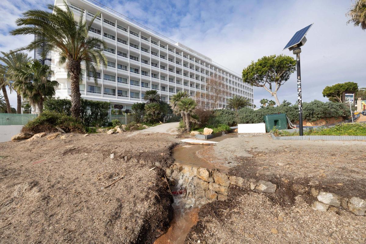 Siguen las obras del tanque de tormentas