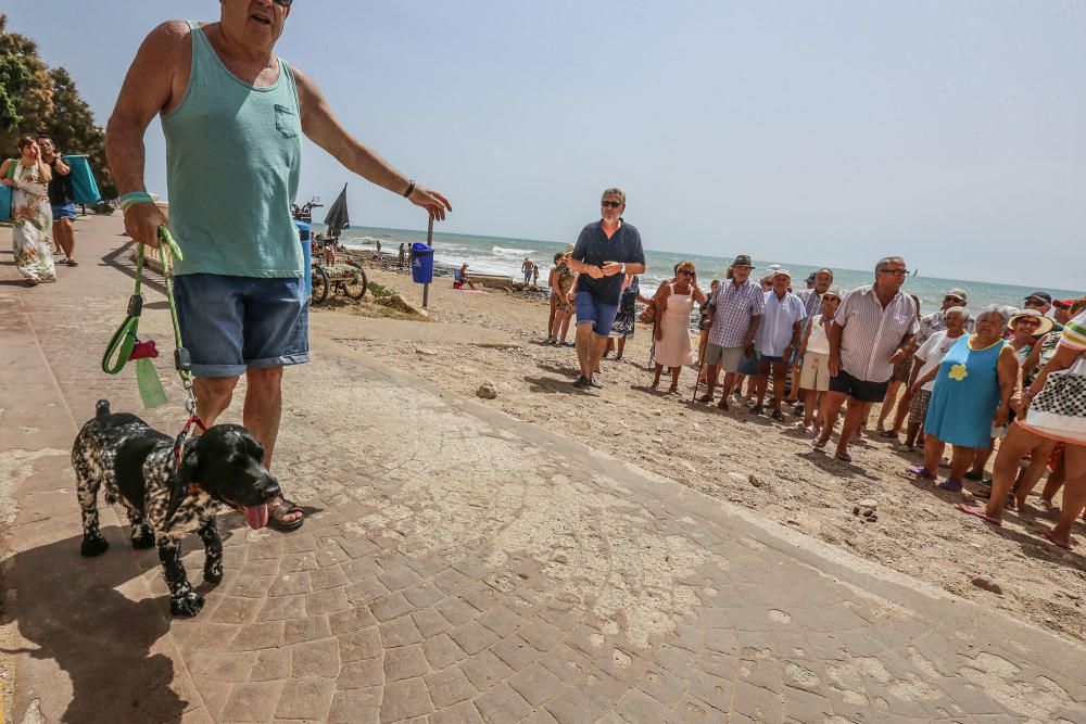 Vecinos de Punta Margalla en Torrevieja, en contra