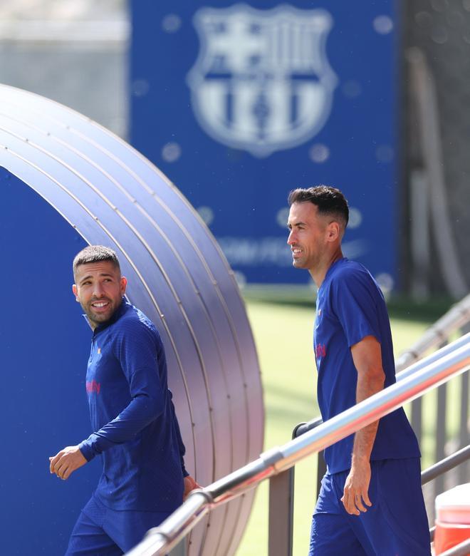 Las divertidas anécdotas del último entrenamiento del Barça