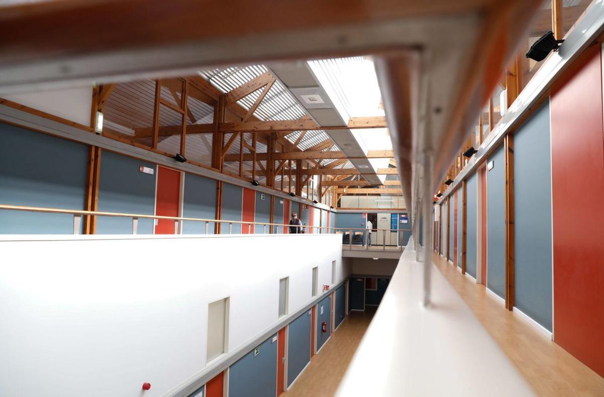 Interior de La Curtidora, en Avilés. | MARA VILLAMUZA