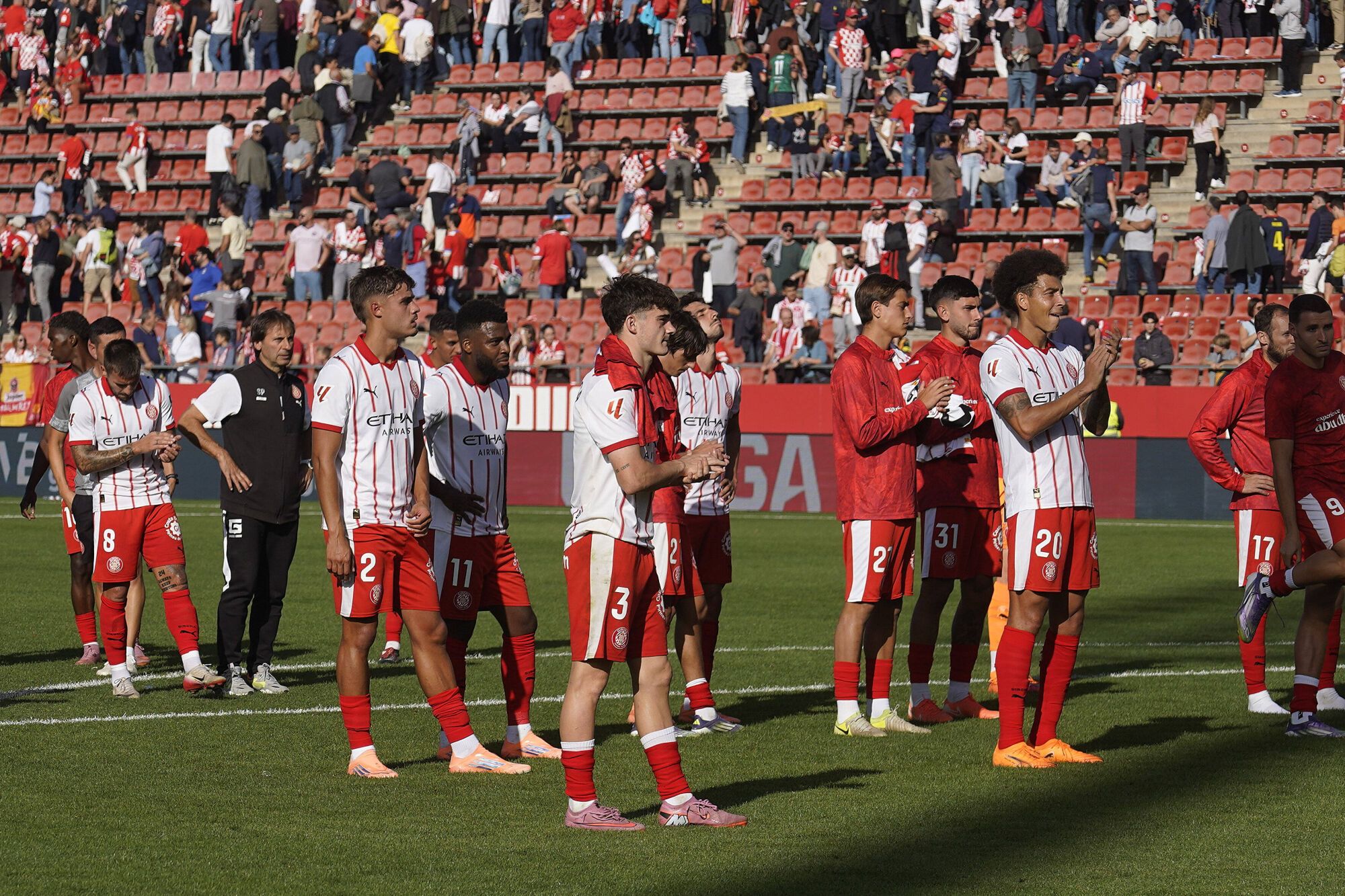 Les imatges del Girona - Reial Oviedo