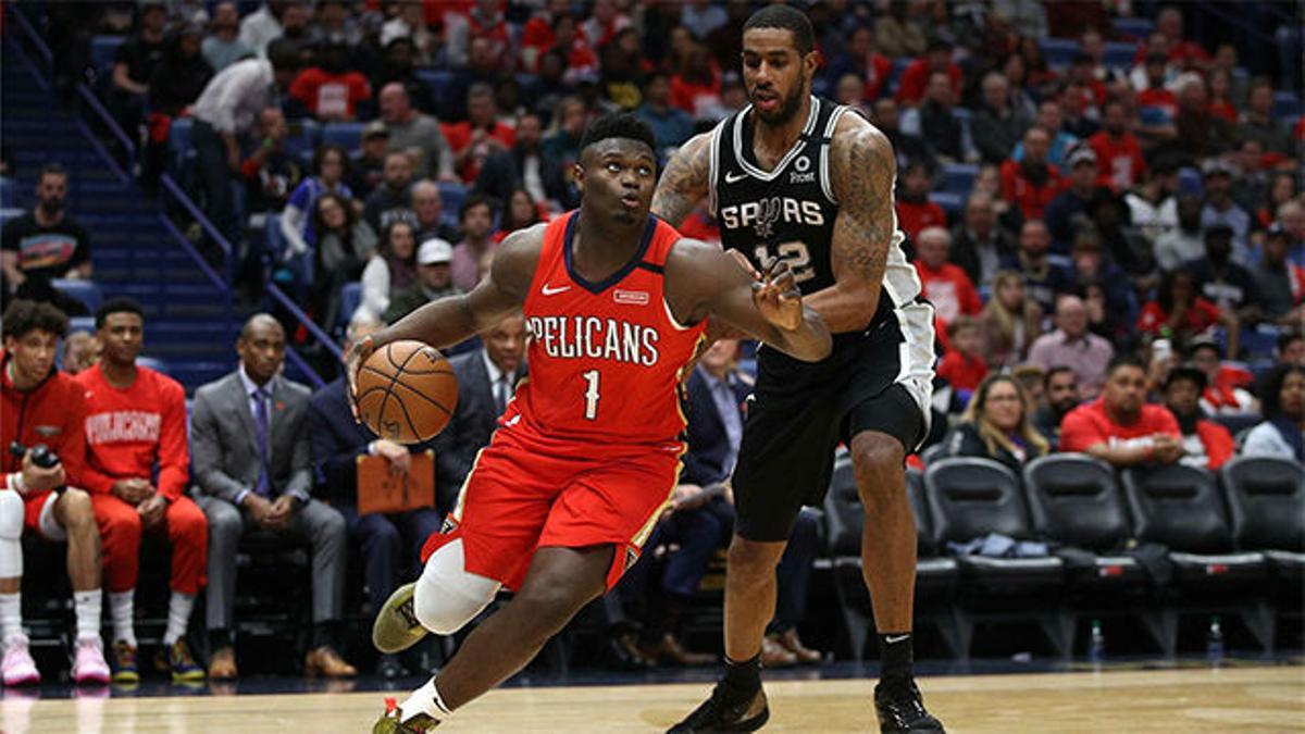 El sensacional último cuarto de Zion Williamson en su debut en la NBA