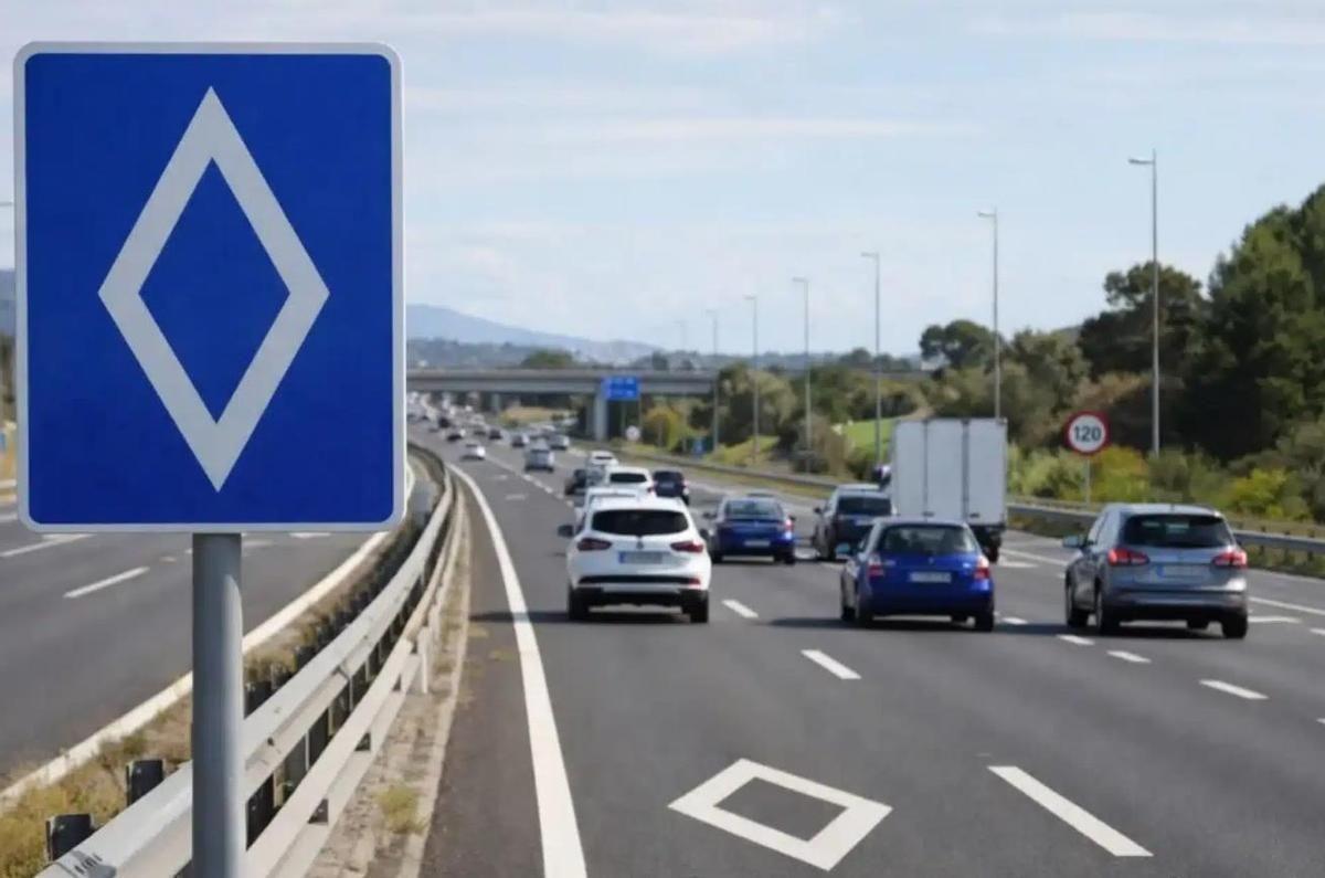 La nova senyal creada per la DGT.