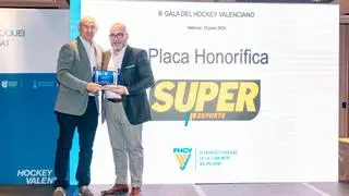 Superdeporte, premiado en la III Gala del Hockey Valenciano 2024