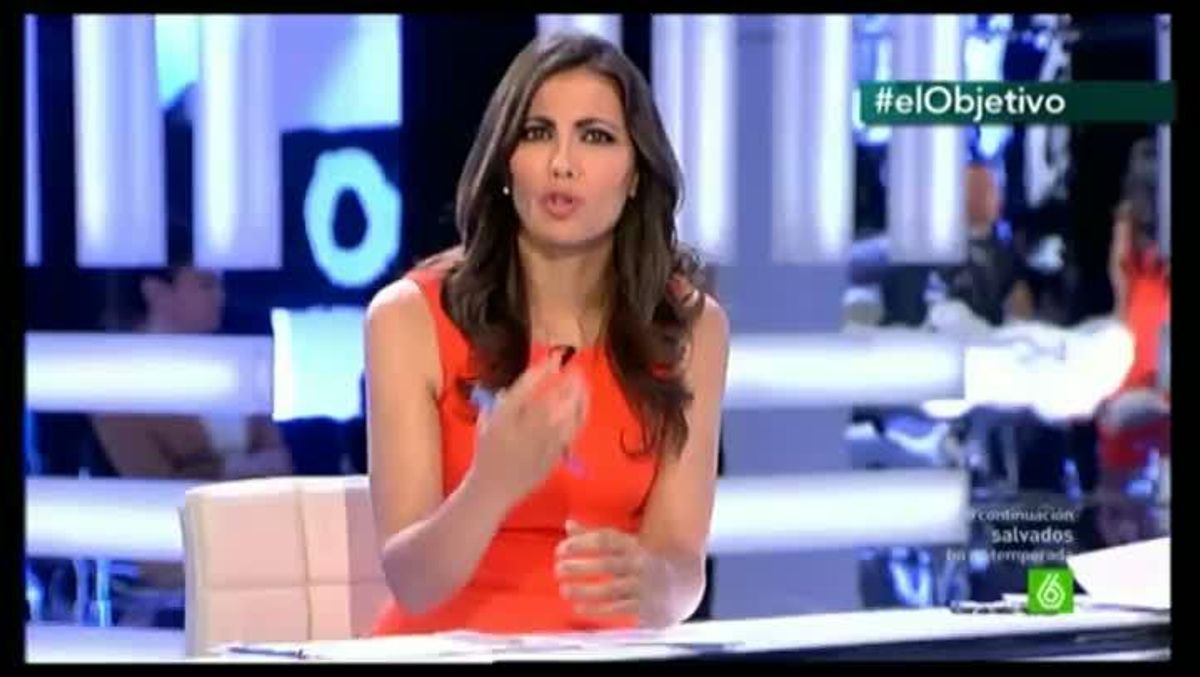 Ana Pastor va debutar a La Sexta al capdavant del programa ’El objetivo’.