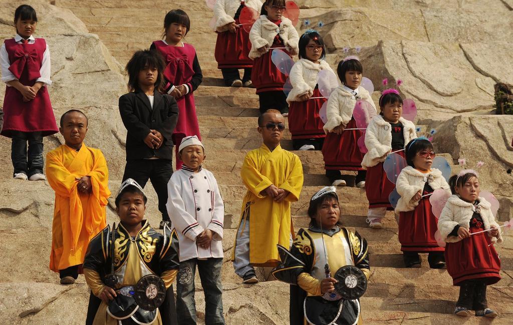 Espectáculo dentro del parque 'Kingdom of the Little People'.