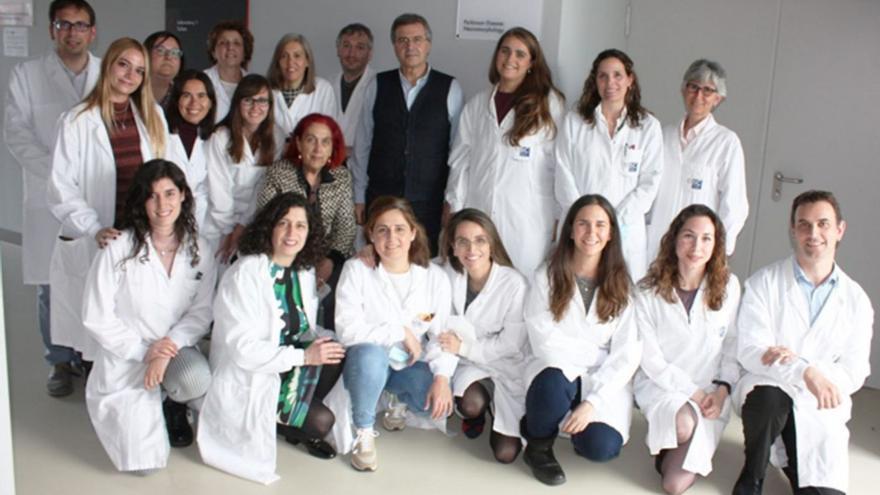 Integrantes del Grupo de Neurobiología Celular y Molecular de la Enfermedad de Parkinson del CiMUS