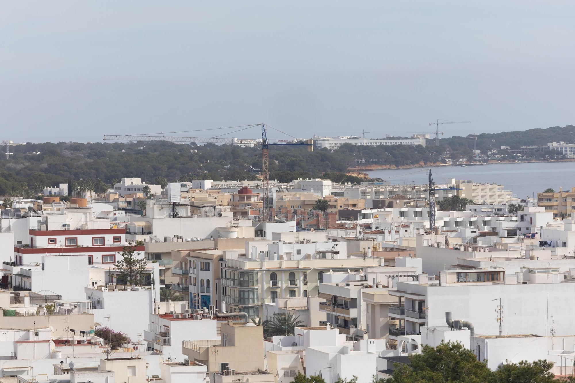 Vista panorámica de Santa Eulària