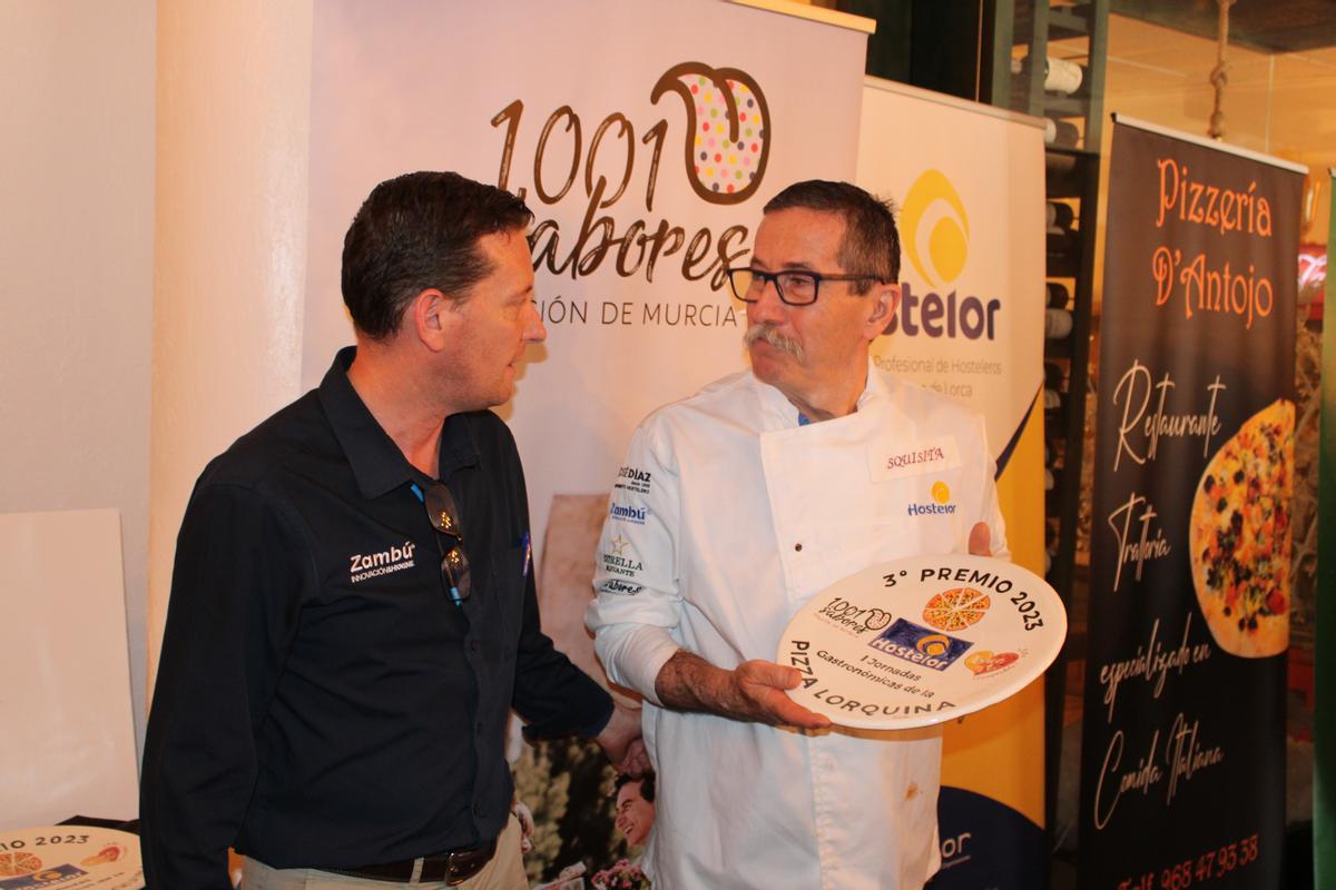 El tercer premio lo recibía Roberto Rodríguez, cocinero de ‘Ostería Squisita’.