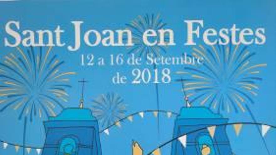 Cartel de Fiestas del Cristo 2018 de Sant Joan d&#039;Alacant.