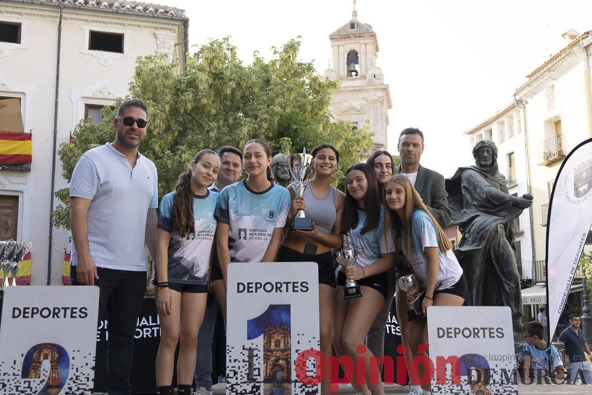 Clausura de las Escuelas Municipales Deportivas de Caravaca