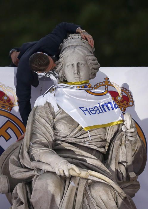 EL REAL MADRID CELEBRA LA UNDÉCIMA EN CIBELES