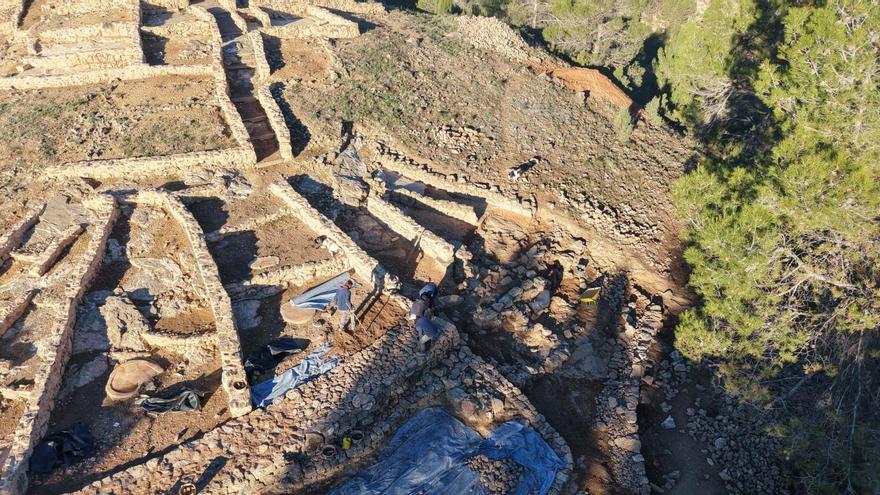 Montán encuentra en su yacimiento arqueológico el sistema defensivo más complejo de la Edad de Hierro
