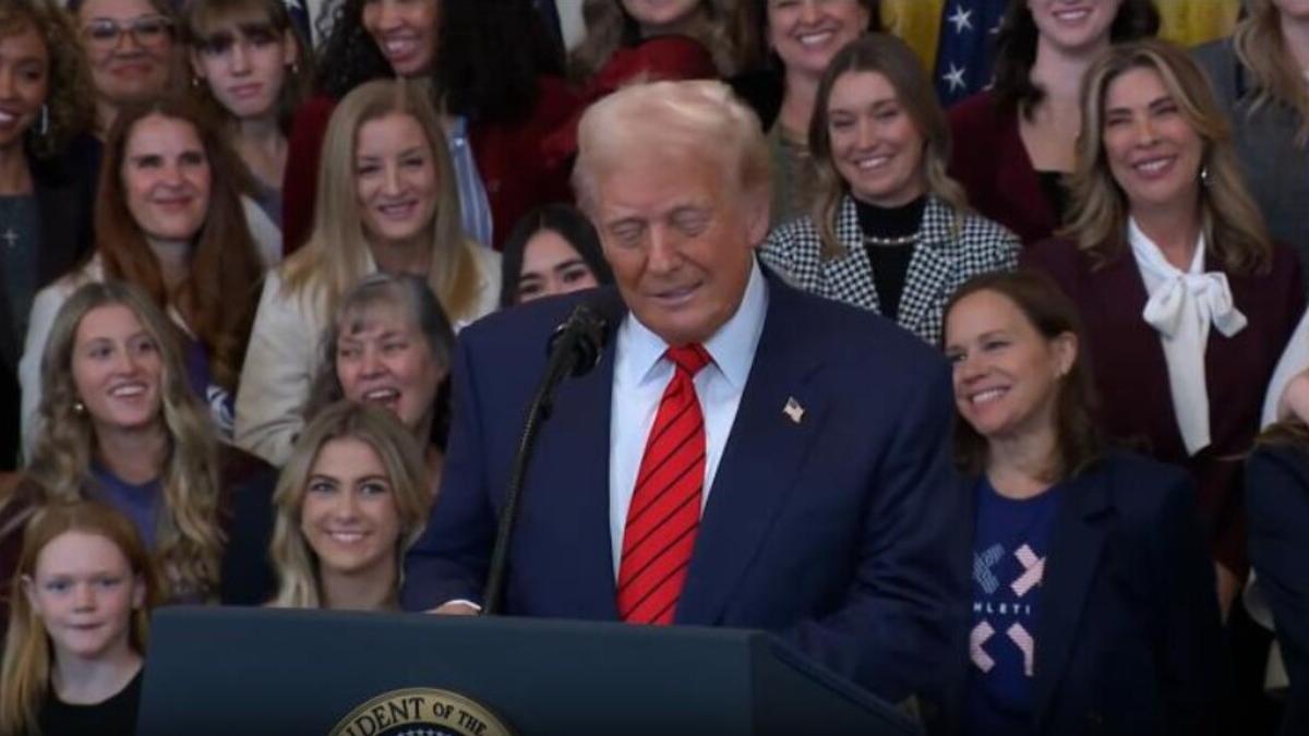 Trump dice que "a partir de ahora los deportes femeninos serán solo para mujeres"