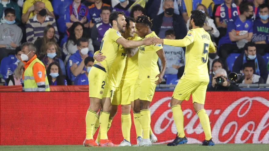 El Villarreal sigue mirando a Europa y enciende las alarmas del Getafe