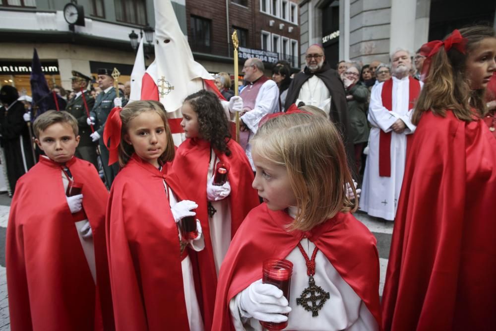 Procesión del Jesús Cautivo en la Semana Santa de Oviedo