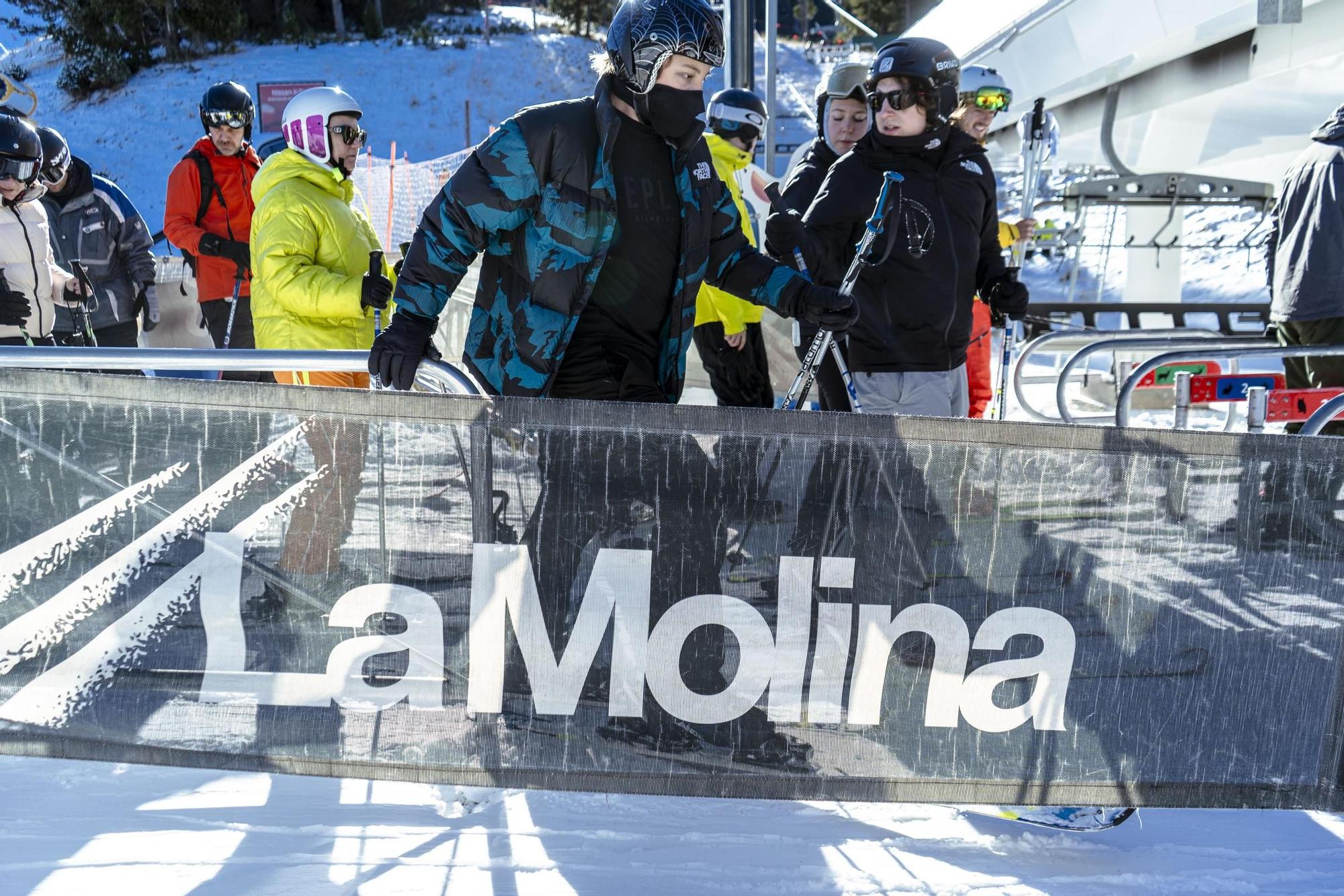 Busca't a les fotos de la Molina d'aquest dissabte 13 de gener