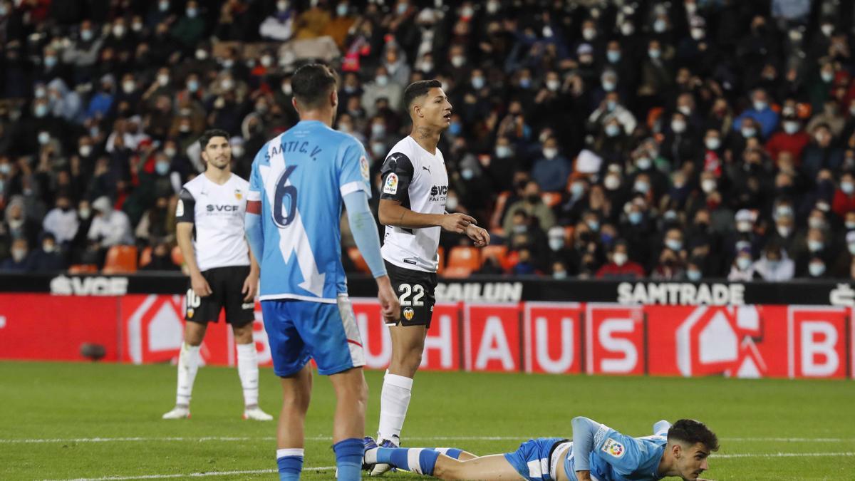 Valencia Partido de liga Valencia CF vs Rayo Vallecano