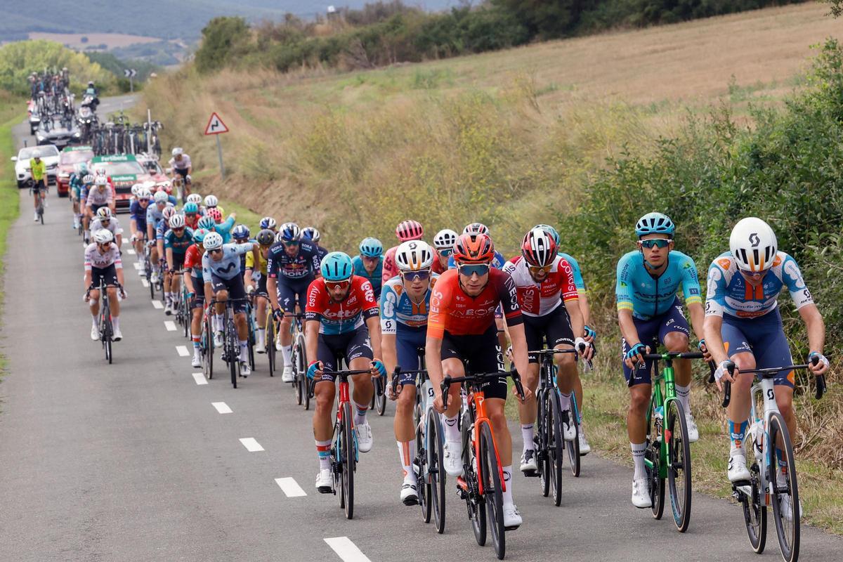 La etapa 18 de la Vuelta a España, en imágenes
