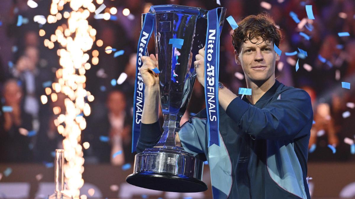 Jannik Sinner, ganador de las ATP Finals 2024