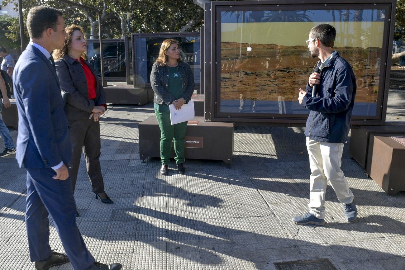 El Parque de San Telmo de Las Palmas de Gran Canaria acoge la exposición 'Otros Mundos', compuesta de 40 imágenes.