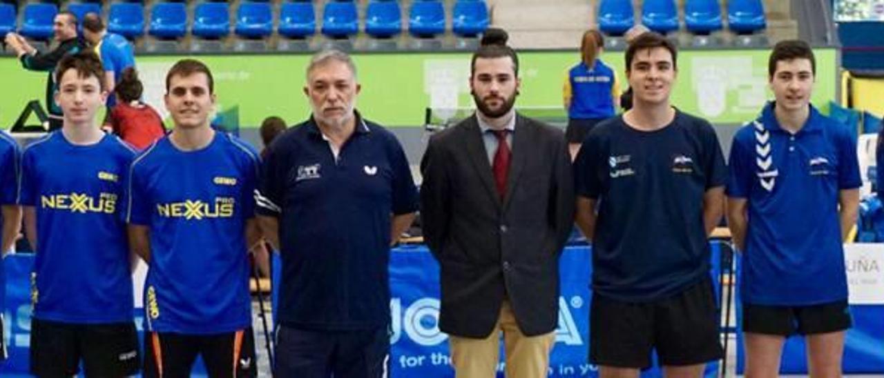 Presentación de uno de los enfrentamientos finales que afrontó el Metro Alzira Tenis Taula esta pasada semana.