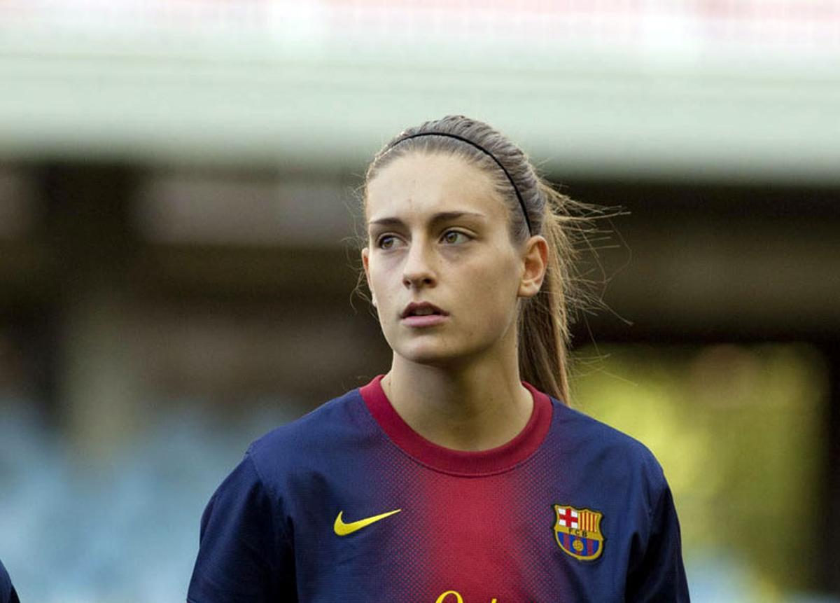 Alexia Putellas, en una imagen de 2013.