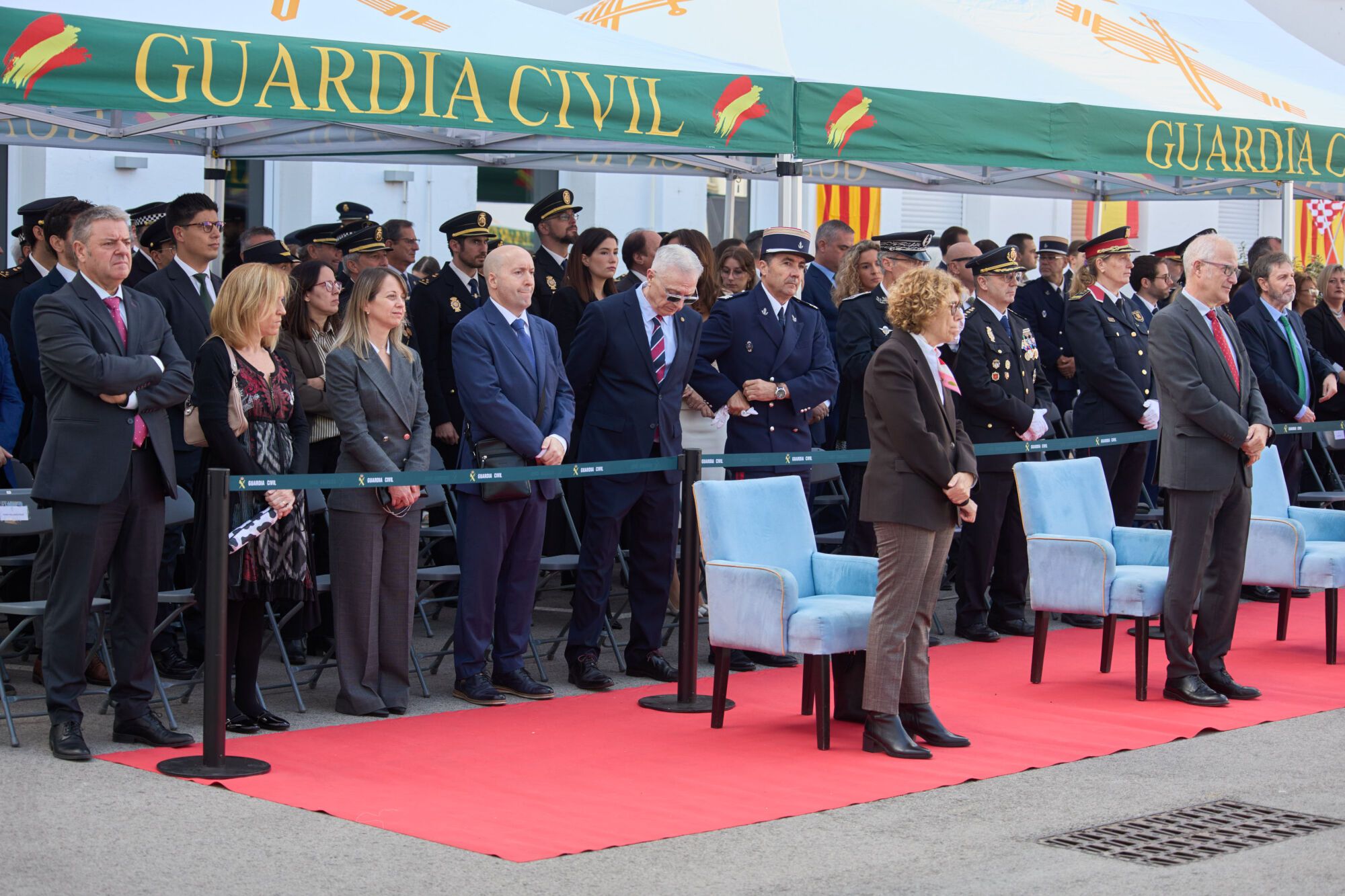 Les millors fotos de l'acte conmemmoratiu Comandància de la Guàrdia Civil a Girona
