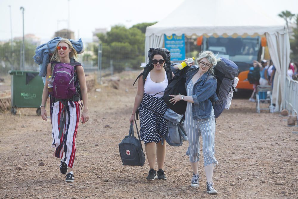 Empiezan a llegar los primers fibers a Benicàssim