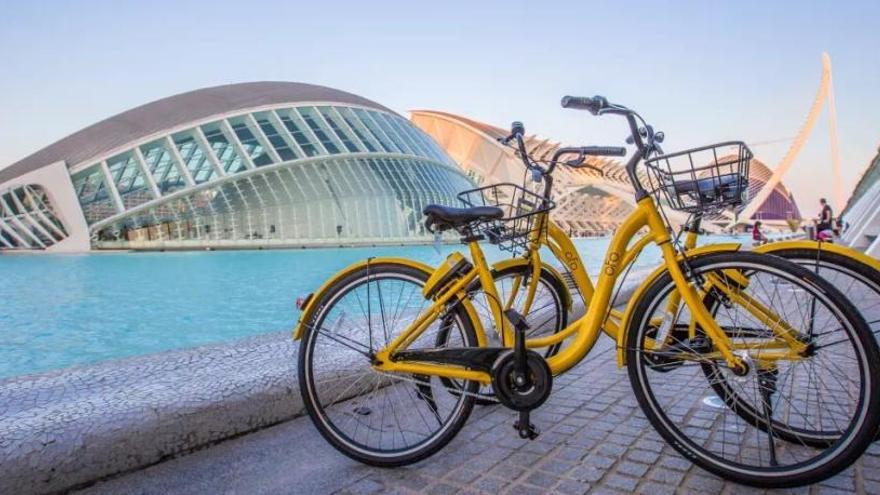 Una joven empresa china desembarcará en València con miles de bicis de alquiler