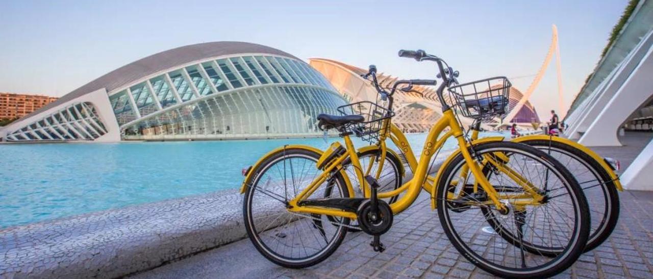 Una joven empresa china desembarcará en València con miles de bicis de alquiler