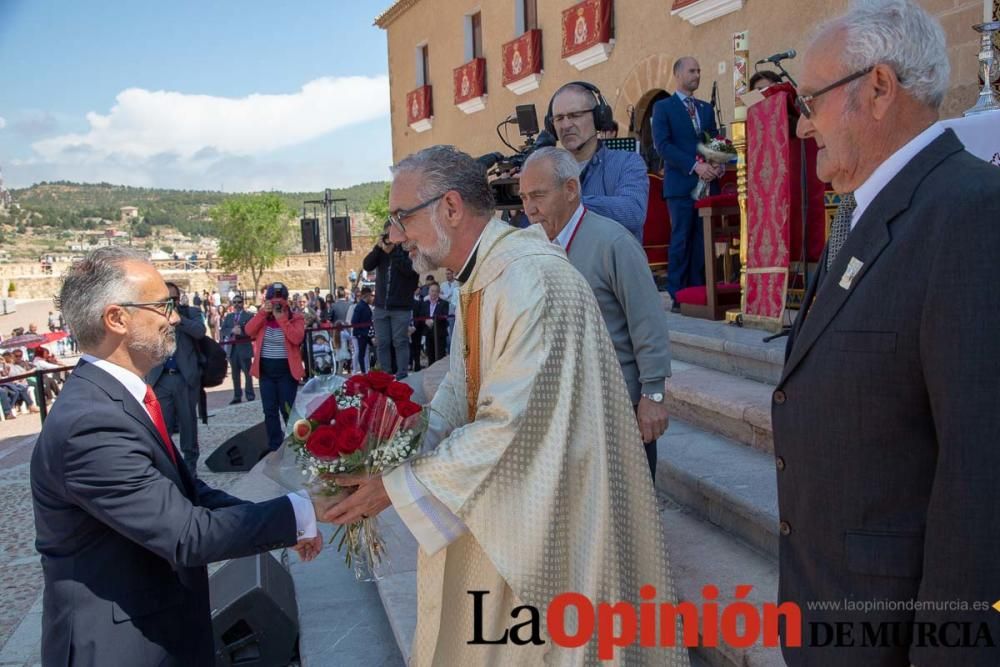 Ofrenda de flores en Caravaca