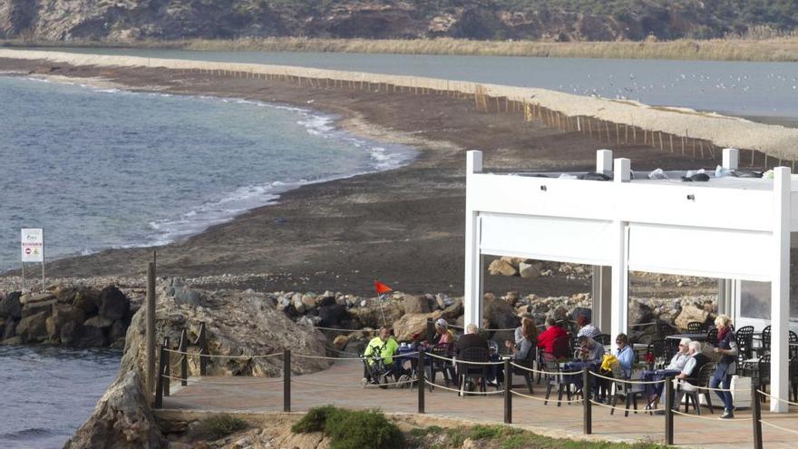 La bahía de Portmán.